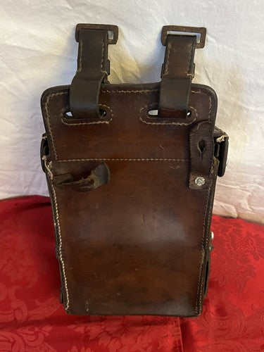 German WW2 Leather Medical Pouch Kavallerie dny 1941 K.Bollmann Cavalry - Image 15