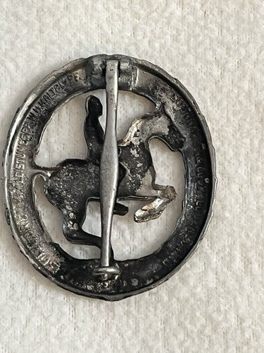 German WW2 Era Horsemans Proficiency Badges Silver Bronze Steinhauer & Luck MINT - Image 12