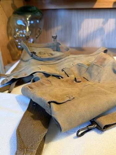 US Army WWI M1910 Haversack Backpack LCC & Co 1918 Unissued Canvas Field Pack - Image 13