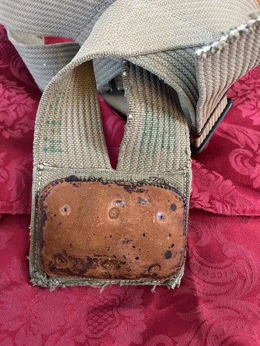 WW1 British Army Standard Bearer Flag Carrying Harness Canvas 50th Div Artillery - Image 9