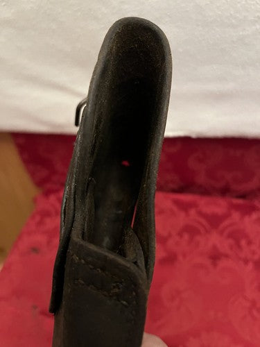 WW2 US Army M1911 1911 Leather Holster Sears 1942 Original Thigh Cord Field Gear - Image 9