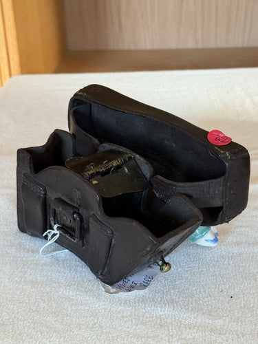 WW1 German Leather Cartridge Box Mannlicher M95 Rifle Pouch Volksturm 1945 Rare - Image 7