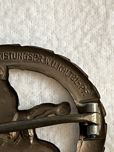 German WW2 Era Horsemans Proficiency Badges Silver Bronze Steinhauer & Luck MINT - Image 11
