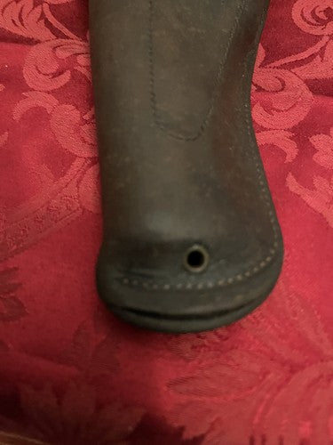 WW2 US Army M1911 1911 Leather Holster Sears 1942 Original Thigh Cord Field Gear - Image 10