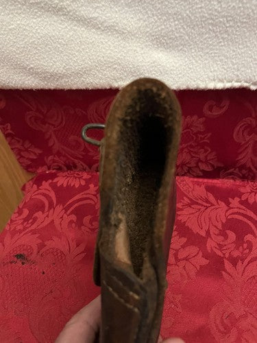 WWII US Army 1942 Sears 1911 Leather Holster Boyle Ammo Pouch Canvas Belt Mint - Image 11