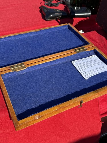 WW2 US Army 101st Airborne Officer Wooden Personal Effects Box Hand Painted Unit - Image 2