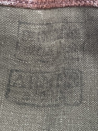 WW2 German Wehrmacht M34 Heavy Canvas Rucksack Backpack ID 2-Strap 2-Pocket - Image 5