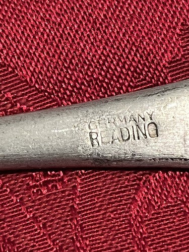 Six WW2 German Aluminum Dinner Spoons Wehrmacht Issue Reading Germany Mess Hall - Image 3