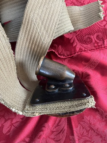 WW1 British Army Standard Bearer Flag Carrying Harness Canvas 50th Div Artillery - Image 16