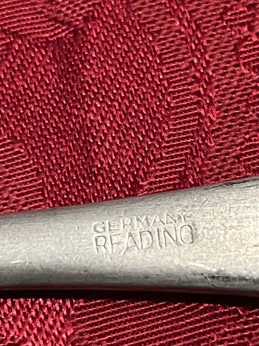 Six WW2 German Aluminum Dinner Spoons Wehrmacht Issue Reading Germany Mess Hall - Image 5