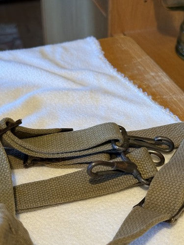 US Army WWI M1910 Haversack Backpack LCC & Co 1918 Unissued Canvas Field Pack - Image 6