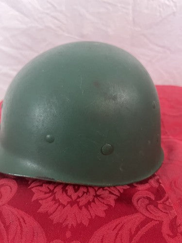 Original WW2 US M1 Helmet Liner Westinghouse USMC Green Canvas Webbing Military - Image 3