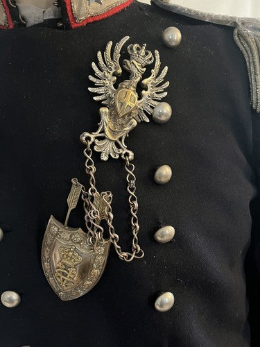 Rare Pre-WW2 Italian Carabinieri Parade Dress Tunic Rome Police Security Corps - Image 11