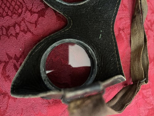 WW2 German Wehrmacht Rommel Afrika Korps Leather Dust Goggles Mint Condition - Image 12