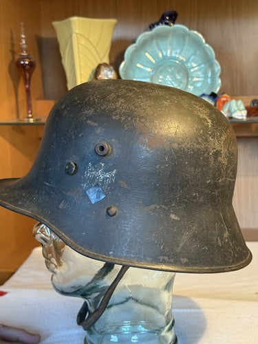 WW1 German M1916 Transitional Stahlhelm Steel Helmet Reissue Single Decal Size - Image 6