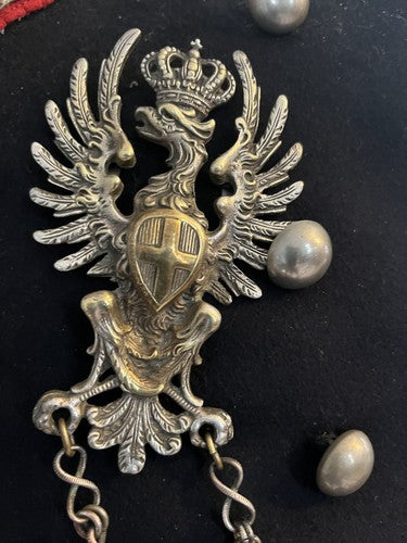 Rare Pre-WW2 Italian Carabinieri Parade Dress Tunic Rome Police Security Corps - Image 12