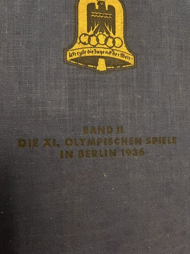 German WW2 1936 Summer Olympics Album Olympia 1936 Vol 2 Jesse Owens Berlin Book - Image 2