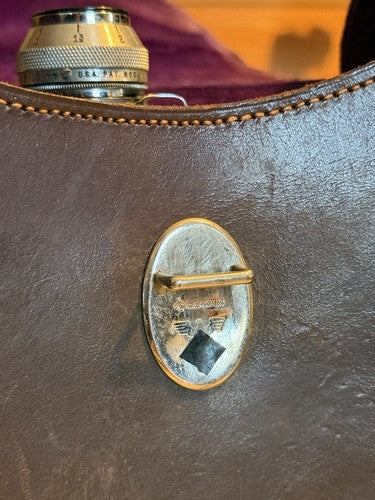 WW2 German Wehrmacht Issued Cine-Kodak 8 Model 60 Movie Camera Case Leather Mint - Image 4