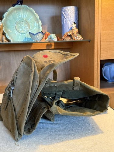 US Army WWI M1910 Haversack Backpack LCC & Co 1918 Unissued Canvas Field Pack - Image 8