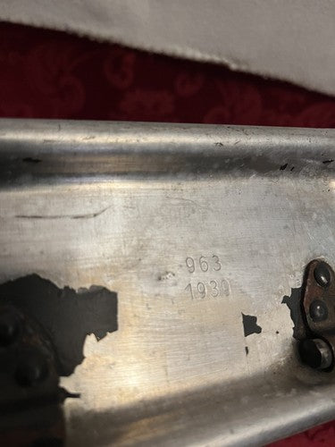 WW2 German Paratrooper Aluminum MG34/42 Ammo Box 1939 Wehrmacht Dunkelgrau Paint - Image 5