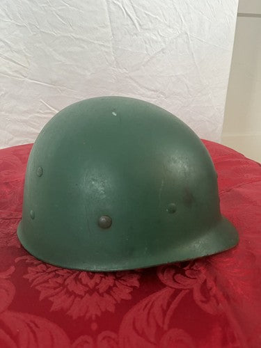 Original WW2 US M1 Helmet Liner Westinghouse USMC Green Canvas Webbing Military - Image 2