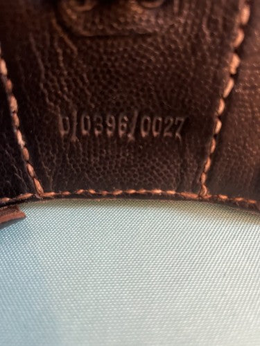 WW2 German Wehrmacht Black Leather K98 Mauser Ammo Pouch RB Nr O/0396/0027 - Image 5