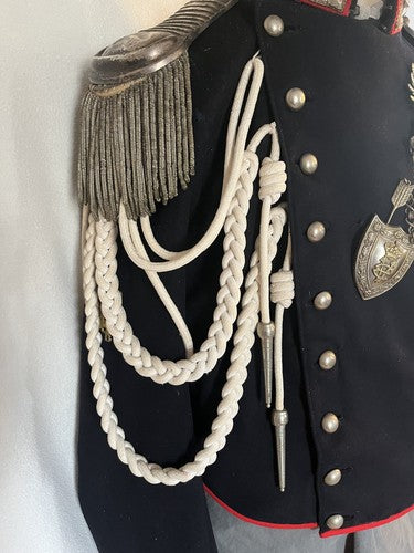 Rare Pre-WW2 Italian Carabinieri Parade Dress Tunic Rome Police Security Corps - Image 5