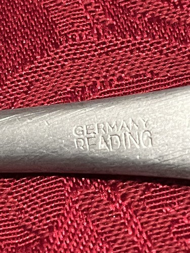 Six WW2 German Aluminum Dinner Spoons Wehrmacht Issue Reading Germany Mess Hall - Image 4