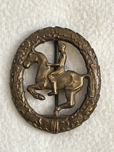 German WW2 Era Horsemans Proficiency Badges Silver Bronze Steinhauer & Luck MINT - Image 3