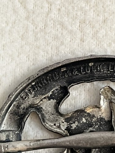 German WW2 Era Horsemans Proficiency Badges Silver Bronze Steinhauer & Luck MINT - Image 9