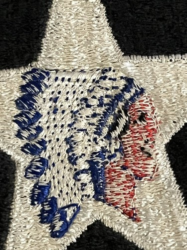 WW2 US 2nd Infantry Division Indian Head Sleeve Patches D-Day Battle of the - Image 10