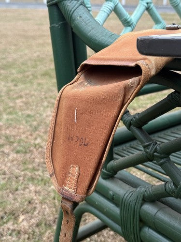 Original German WW2 Afrika Korps Range Finder, Calibration Board, & Tripod - Image 15