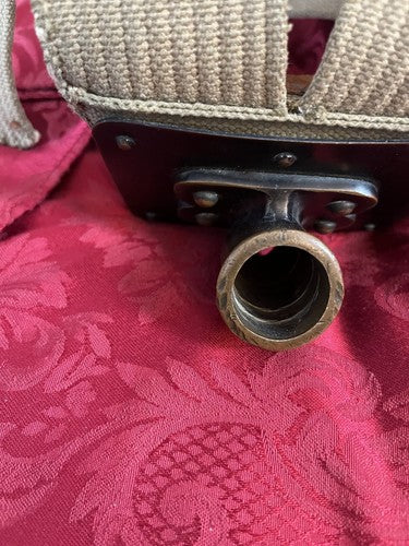 WW1 British Army Standard Bearer Flag Carrying Harness Canvas 50th Div Artillery - Image 15