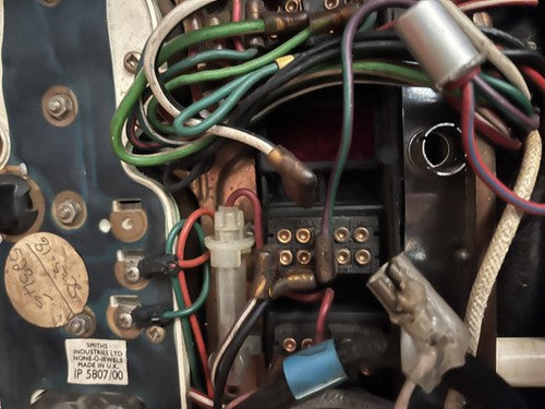 Jaguar Smith Gauges Dashboard XJ Series 1 XKE E Type 1968-73 Walnut Fuel Oil H2O - Image 8