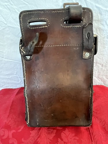 German WW2 Leather Medical Pouch Kavallerie dny 1941 K.Bollmann Cavalry - Image 2