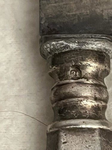 8 Rare Vintage German WW2 Dinner Knives WMF Cutlery 10" Wurttembergische Metall - Image 7