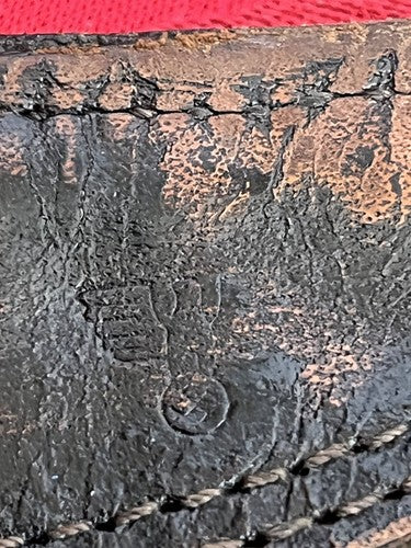 WW2 German Wehrmacht 1942 Low Boot Gaiters Leggings Canvas Leather Aluminum Pair - Image 10