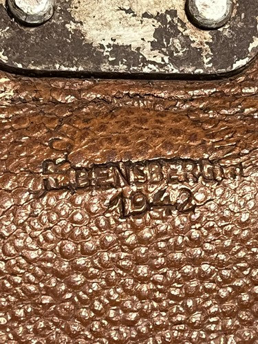 WW2 German Wehrmacht Packtaschen 40 Cavalry Saddlebags cxb 40 Ebensberg 1942 - Image 16