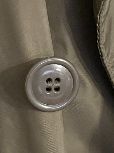 WW2 US Army Officer Lightweight Raincoat Taupe 44L Hallberg Stock 8405-634-4927 - Image 4