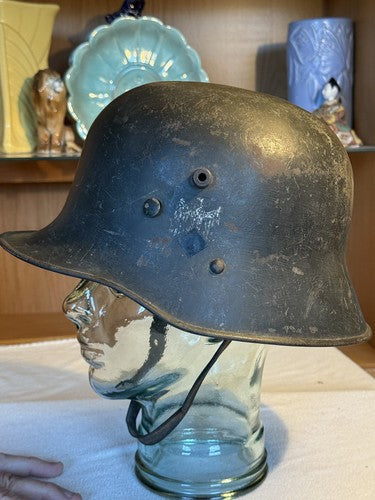 WW1 German M1916 Transitional Stahlhelm Steel Helmet Reissue Single Decal Size - Image 5