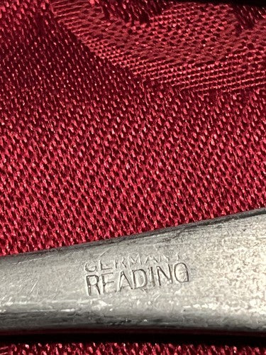 Six WW2 German Aluminum Dinner Spoons Wehrmacht Issue Reading Germany Mess Hall - Image 7