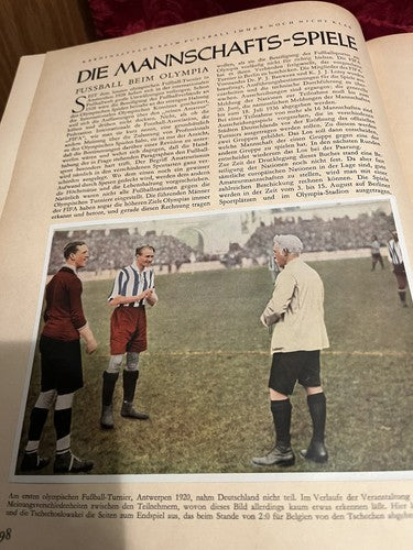 German 1936 Winter Olympics Album Olympia 1936 Vol 1 Mint Condition with Case - Image 10