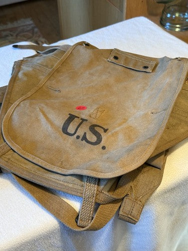 WWI US Army M1910 Canvas Field Haversack Backpack 1918 LCE & Co Mint Unissued