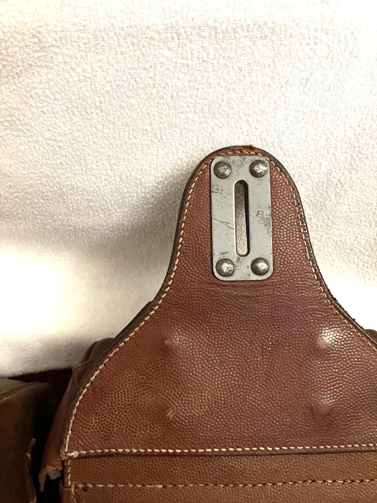 WW2 German Wehrmacht Packtaschen 40 Cavalry Saddlebags cxb 40 Ebensberg 1942 - Image 5