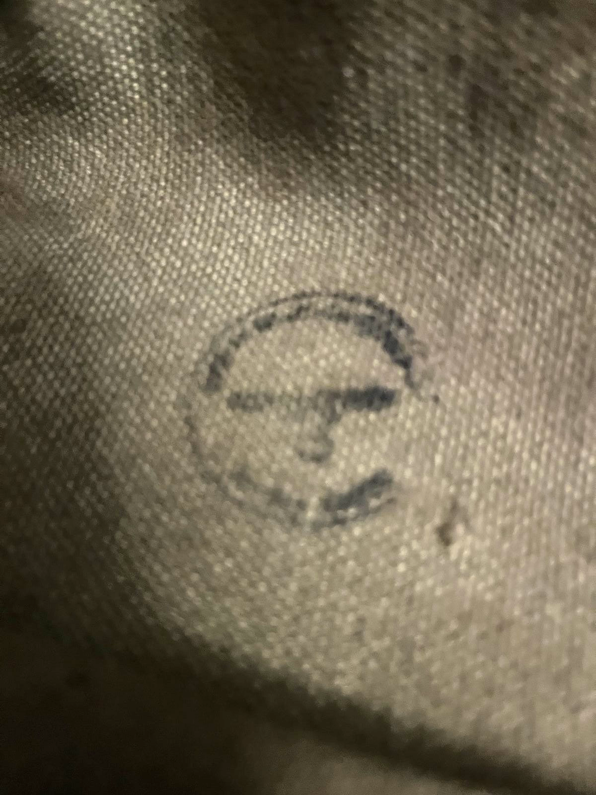 WW2 German Wehrmacht MG42 Canvas Leather Action Cover Breach Eagle Stamp - Image 5