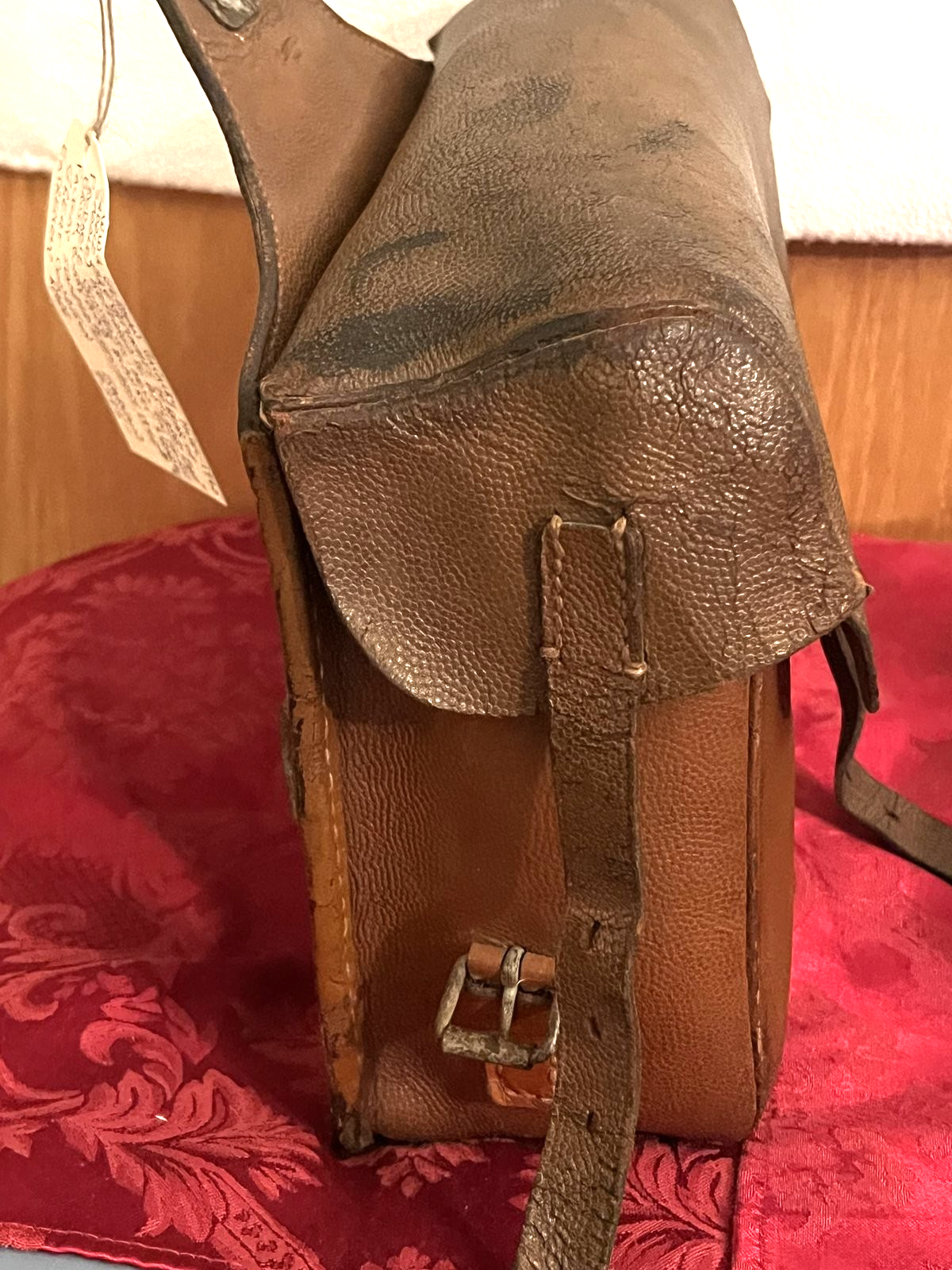 WW2 German Wehrmacht Packtaschen 40 Cavalry Saddlebags cxb 40 Ebensberg 1942 - Image 11