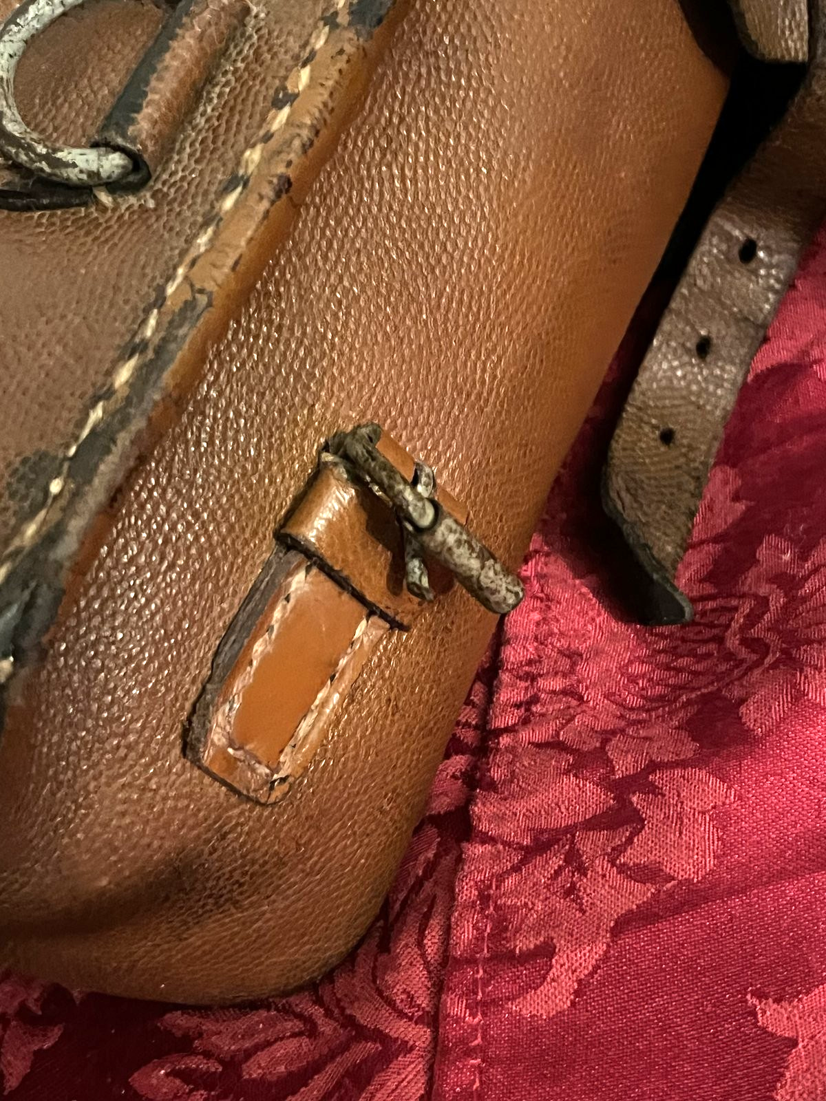 WW2 German Wehrmacht Packtaschen 40 Cavalry Saddlebags cxb 40 Ebensberg 1942 - Image 13