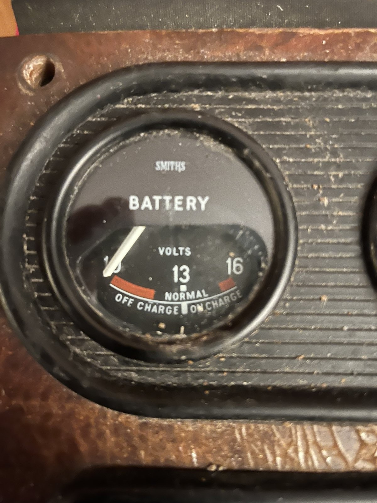 Jaguar Smith Gauges Dashboard XJ Series 1 XKE E Type 1968-73 Walnut Fuel Oil H2O - Image 2