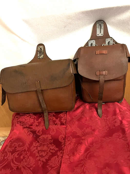 WW2 German Wehrmacht Packtaschen 40 Cavalry Saddlebags cxb 40 Ebensberg 1942
