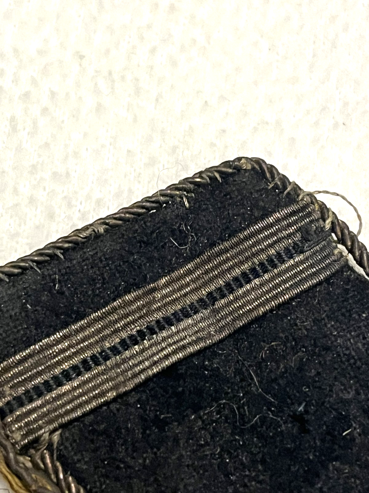 WW2 German SA Stormtrooper Brownshirts Collar Tabs Rank Oberscharfuhrer RZM Tag - Image 6